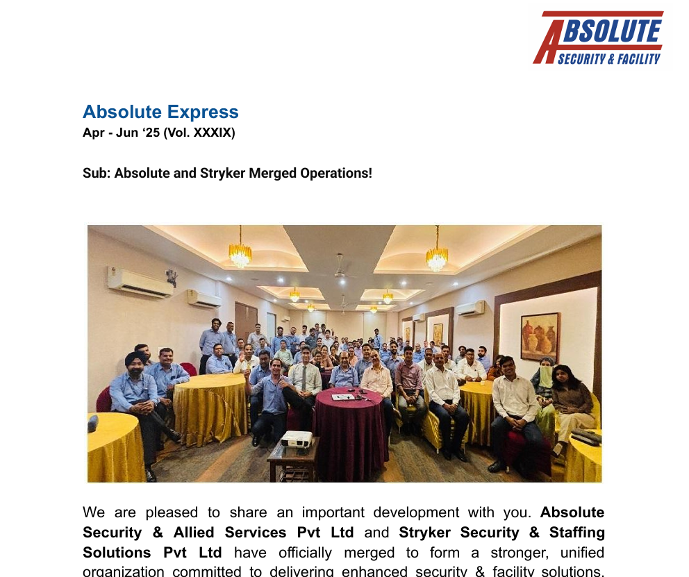 absolute and stryker merged operations
