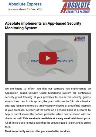 absolute implement an app Newsletter-January-to-March-2021