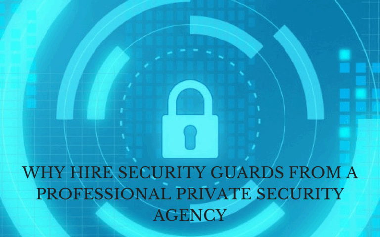 Why Hire Security Guards from a Professional Private Security Agency